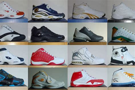 allen iverson shoe collection.